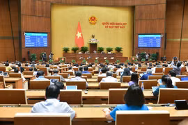 Ngày làm việc cuối cùng của Kỳ họp thứ 7, Quốc hội biểu quyết thông qua một số luật, nghị quyết