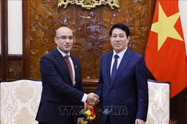 Chủ tịch nước Lương Cường tiếp Đại sứ Algeria chào từ biệt