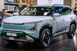 Ngắm Kia EV5 tại triển lãm ô tô BIMS