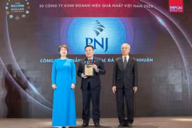 8 năm liên tiếp PNJ vào top 50 công ty kinh doanh hiệu quả nhất Việt Nam