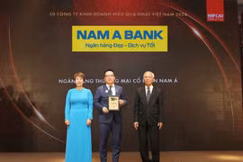 Nam A Bank - Top 50 công ty kinh doanh hiệu quả nhất Việt Nam năm 2024