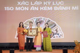 Xác lập kỷ lục tại Lễ hội bánh mì Việt Nam