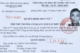 Truy nã đặc biệt đối tượng giết người trong rừng rồi bỏ trốn