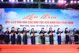 Thái Nguyên tham dự Ngày hội Văn hóa, thể thao, du lịch các dân tộc vùng Đông Bắc