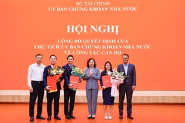 Ủy ban Chứng khoán Nhà nước có 3 lãnh đạo mới, cấp Vụ trưởng