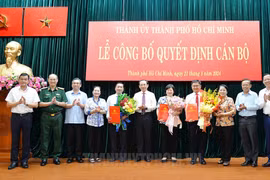 Ban Thường vụ Thành ủy TP HCM bổ sung 4 ủy viên