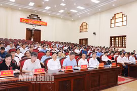 Bí thư cấp ủy các cấp Ninh Bình đã tiếp 14.400 cuộc với 2.214 lượt công dân trong 10 năm