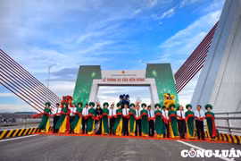 Thông xe cầu Bến Rừng nối thành phố Hải Phòng với tỉnh Quảng Ninh