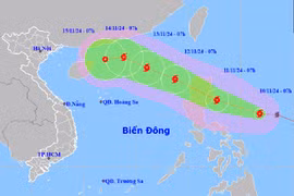 Bão số 7 vừa suy yếu thành áp thấp nhiệt đới, Biển Đông chuẩn bị đón bão số 8