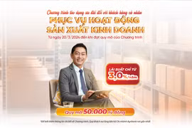 Ưu đãi khách hàng vay vốn phục vụ sản xuất kinh doanh với lãi suất cho vay ngắn hạn chỉ từ 3,0%/năm
