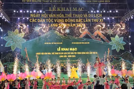 Khai mạc Ngày hội văn hóa các dân tộc vùng Đông Bắc lần thứ XI tại Lạng Sơn