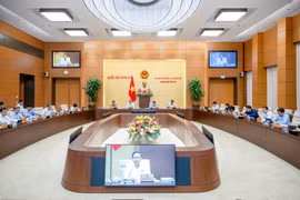 Kết luận của Ủy ban Thường vụ Quốc hội về sắp xếp đơn vị hành chính cấp huyện, cấp xã