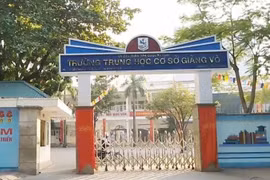 Trường THCS Giảng Võ sẽ được tách làm 2 trường vì học sinh quá đông