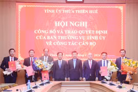 Điều động và bổ nhiệm nhiều cán bộ chủ chốt ở tỉnh Thừa Thiên Huế