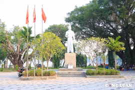 Không gian vườn hoa Lý Tự Trọng sau khi được nâng cấp, tôn tạo