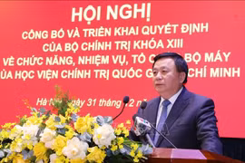 Học viện Chính trị quốc gia Hồ Chí Minh giảm 23 đầu mối cấp vụ