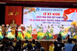 Trường Cao đẳng Than - Khoáng sản Việt Nam long trọng tổ chức Lễ kỷ niệm Ngày Nhà giáo Việt Nam