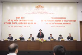 Chương trình Kỳ họp thứ 7 của Quốc hội chưa có nội dung phê chuẩn hay miễn nhiệm với chức danh Bộ trưởng Bộ Công an