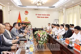 Kêu gọi doanh nghiệp Nhật Bản về đầu tư phát triển sản xuất, kinh doanh tại Nam Định