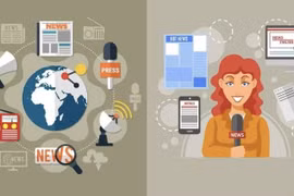 Khi nhà báo “quăng mình vào thế giới số”…