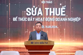 Báo Đầu tư tổ chức hội thảo về sửa thuế để thúc đẩy hoạt động doanh nghiệp