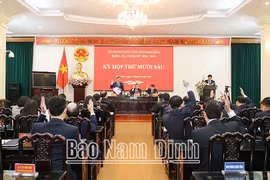 Kỳ họp thứ mười sáu HĐND tỉnh Nam Định khóa XIX thông qua 27 nghị quyết quan trọng