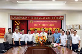 Ông Ngô Ngọc Vân được bổ nhiệm làm Giám đốc BQLDA đầu tư xây dựng công trình giao thông TP Hà Nội