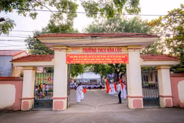 Trường THCS Hòa Lộc: Chú trọng chất lượng giáo dục toàn diện và đẩy mạnh nâng cao chất lượng mũi nhọn