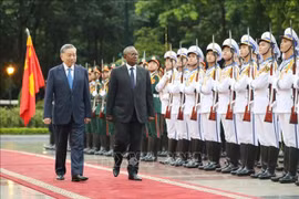Tổng Bí thư, Chủ tịch nước Tô Lâm chủ trì Lễ đón chính thức Tổng thống Guinea-Bissau