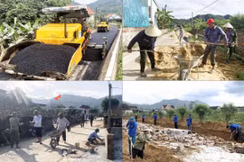 Nghi Xuân - Hà Tĩnh: Cổ Đạm dồn sức xây dựng nông thôn mới nâng cao
