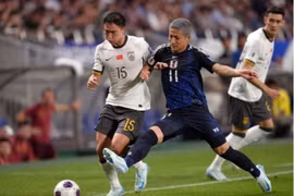 Đội tuyển Trung Quốc thua 7 bàn trước Nhật Bản ở vòng loại World Cup