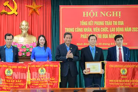 Ninh Bình: Lan tỏa các phong trào thi đua yêu nước trong công nhân, viên chức, lao động