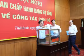 Thái Bình: Ông Nguyễn Khắc Thận làm Bí thư Tỉnh ủy