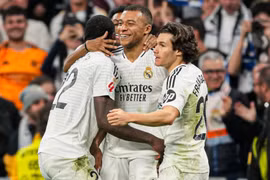 Mbappe lập công, Real Madrid chờ soán ngôi đầu La Liga của Barca