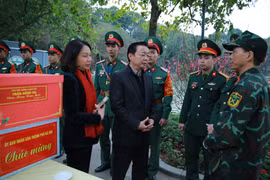 Phó Thủ tướng Chính phủ Trần Hồng Hà thăm, chúc Tết tại Hà Nội