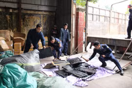 Hà Nam: Tiêu hủy tài sản là tang vật vi phạm hành chính bị tịch thu trị giá gần 600 triệu đồng