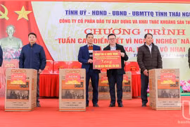 Báo Nhân Dân và tỉnh Thái Nguyên triển khai chương trình “Tuần cao điểm Tết vì người nghèo”