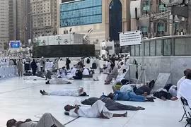 Thêm hàng trăm người thiệt mạng vì nắng nóng trong cuộc hành hương ở Mecca