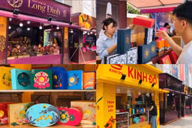 Cận dịp Trung thu, thị trường bánh Trung thu vẫn vắng bóng người mua