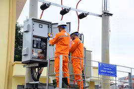 Hà Nội: 100% số trạm bơm tiêu thoát nước đã được khôi phục cấp điện ổn định
