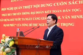 Lan tỏa nội dung 2 cuốn sách của Tổng Bí thư về đại đoàn kết toàn dân tộc và đường lối đối ngoại Việt Nam