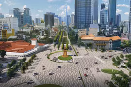 TP HCM: Chấp thuận kế hoạch triển khai chỉnh trang quảng trường trước chợ Bến Thành