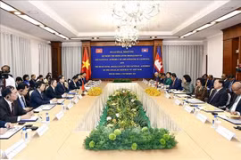 Củng cố, phát triển hơn nữa mối quan hệ láng giềng hữu nghị truyền thống và hợp tác tốt đẹp giữa Việt Nam - Campuchia