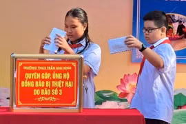 1.714 tỉ đồng ủng hộ đồng bào bị thiệt hại do bão số 3 được tiếp nhận