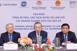 Tổng Bí thư, Chủ tịch nước Tô Lâm dự toạ đàm với các doanh nghiệp hàng đầu Hoa Kỳ