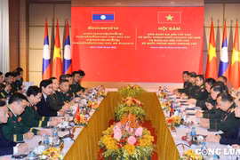 Việt Nam - Lào cùng nhau xây dựng đường biên giới hòa bình, hữu nghị, hợp tác và phát triển