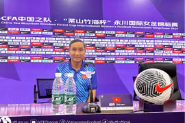 Huấn luyện viên Mai Đức Chung: 'Các cầu thủ nữ Việt Nam sẽ thi đấu tốt trước tuyển Uzbekistan'