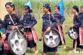 Kbang (Gia Lai): Dân làng Bahnar tái hiện nghi lễ cúng bến nước