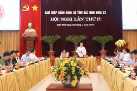 Hội nghị Ban Chấp hành Đảng bộ tỉnh Bắc Ninh lần thứ 21