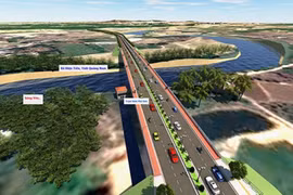 Cầu Quảng Đà nối Đà Nẵng với Quảng Nam dự kiến thông xe vào tháng 3/2025